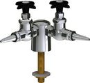 Chicago Faucets LGF1-A12H-20 Carbon Monoxide Laboratory Fine-Control Needle Valve, Deck-Mount
