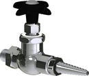 Chicago Faucets LGF1-A12H Carbon Monoxide Laboratory Fine-Control Needle Valve, Panel-Mount