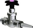 Chicago Faucets LGF1-A12J Propane Laboratory Fine-Control Needle Valve, Panel-Mount