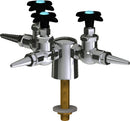 Chicago Faucets LGF1-A12L-30 Methane Laboratory Fine-Control Needle Valve, Deck-Mount