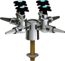 Chicago Faucets LGF1-A12L-40 Methane Laboratory Fine-Control Needle Valve, Deck-Mount