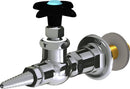 Chicago Faucets LGF1-A12L-55 Methane Laboratory Fine-Control Needle Valve, Wall-Mount