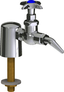 Chicago Faucets LGF1-A21C-10 Natural Gas Laboratory Fine-Control Needle Valve, Deck-Mount