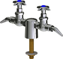 Chicago Faucets LGF1-A21C-25 Natural Gas Laboratory Fine-Control Needle Valve, Deck-Mount