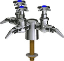 Chicago Faucets LGF1-A21C-30 Natural Gas Laboratory Fine-Control Needle Valve, Deck-Mount