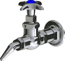 Chicago Faucets LGF1-A21C-50 Natural Gas Laboratory Fine-Control Needle Valve, Wall-Mount