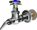 Chicago Faucets LGF1-A21C-55 Natural Gas Laboratory Fine-Control Needle Valve, Wall-Mount
