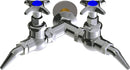 Chicago Faucets LGF1-A21C-65 Natural Gas Laboratory Fine-Control Needle Valve, Wall-Mount