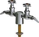 Chicago Faucets LGF1-A21D-25 Nitrogen Laboratory Fine-Control Needle Valve, Deck-Mount