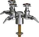 Chicago Faucets LGF1-A21D-30 Nitrogen Laboratory Fine-Control Needle Valve, Deck-Mount