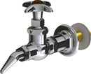 Chicago Faucets LGF1-A21D-55 Nitrogen Laboratory Fine-Control Needle Valve, Wall-Mount