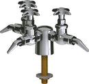 Chicago Faucets LGF1-A21H-30 Carbon Monoxide Laboratory Fine-Control Needle Valve, Deck-Mount