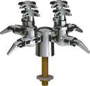 Chicago Faucets LGF1-A21H-40 Carbon Monoxide Laboratory Fine-Control Needle Valve, Deck-Mount