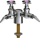 Chicago Faucets LGF1-A21J-20 Propane Laboratory Fine-Control Needle Valve, Deck-Mount