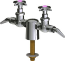 Chicago Faucets LGF1-A21J-25 Propane Laboratory Fine-Control Needle Valve, Deck-Mount