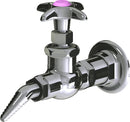 Chicago Faucets LGF1-A21J-50 Propane Laboratory Fine-Control Needle Valve, Wall-Mount