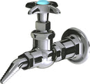 Chicago Faucets LGF1-A21L-50 Methane Laboratory Fine-Control Needle Valve, Wall-Mount