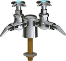 Chicago Faucets LGF1-A21M-20 Specialty Gas Laboratory Fine-Control Needle Valve, Deck-Mount