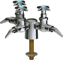 Chicago Faucets LGF1-A21M-30 Specialty Gas Laboratory Fine-Control Needle Valve, Deck-Mount