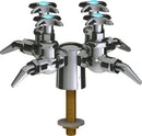 Chicago Faucets LGF1-A21M-40 Specialty Gas Laboratory Fine-Control Needle Valve, Deck-Mount