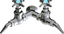 Chicago Faucets LGF1-A21M-60 Specialty Gas Laboratory Fine-Control Needle Valve, Wall-Mount