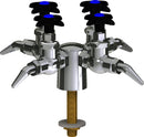 Chicago Faucets LGF1-A22C-40 Natural Gas Laboratory Fine-Control Needle Valve, Deck-Mount