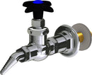 Chicago Faucets LGF1-A22C-55 Natural Gas Laboratory Fine-Control Needle Valve, Wall-Mount