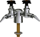 Chicago Faucets LGF1-A22D-20 Nitrogen Laboratory Fine-Control Needle Valve, Deck-Mount