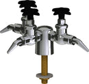 Chicago Faucets LGF1-A22F-30 Helium Laboratory Fine-Control Needle Valve, Deck-Mount