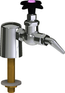 Chicago Faucets LGF1-A22G-10 Carbon Dioxide Laboratory Fine-Control Needle Valve, Deck-Mount