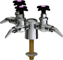 Chicago Faucets LGF1-A22G-30 Carbon Dioxide Laboratory Fine-Control Needle Valve, Deck-Mount