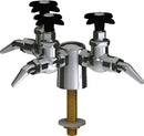 Chicago Faucets LGF1-A22H-30 Carbon Monoxide Laboratory Fine-Control Needle Valve, Deck-Mount