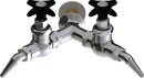 Chicago Faucets LGF1-A22H-65 Carbon Monoxide Laboratory Fine-Control Needle Valve, Wall-Mount