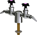 Chicago Faucets LGF1-A22J-25 Propane Laboratory Fine-Control Needle Valve, Deck-Mount