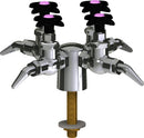 Chicago Faucets LGF1-A22J-40 Propane Laboratory Fine-Control Needle Valve, Deck-Mount