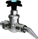 Chicago Faucets LGF1-A22L Methane Laboratory Fine-Control Needle Valve, Panel-Mount