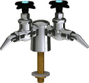 Chicago Faucets LGF1-A22M-20 Specialty Gas Laboratory Fine-Control Needle Valve, Deck-Mount