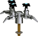 Chicago Faucets LGF1-A22M-30 Specialty Gas Laboratory Fine-Control Needle Valve, Deck-Mount