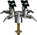 Chicago Faucets LGF1-A22M-40 Specialty Gas Laboratory Fine-Control Needle Valve, Deck-Mount