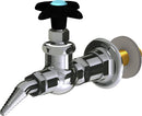 Chicago Faucets LGF1-A22M-55 Specialty Gas Laboratory Fine-Control Needle Valve, Wall-Mount