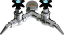Chicago Faucets LGF1-A22M-65 Specialty Gas Laboratory Fine-Control Needle Valve, Wall-Mount