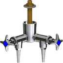 Chicago Faucets LGF3-A11C-20 Natural Gas Laboratory Fine-Control Needle Valve, Overhead