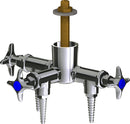 Chicago Faucets LGF3-A11C-30 Natural Gas Laboratory Fine-Control Needle Valve, Overhead