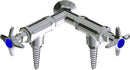 Chicago Faucets LGF3-A11C-60 Natural Gas Laboratory Fine-Control Needle Valve, Wall-Mount
