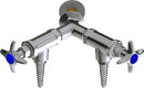 Chicago Faucets LGF3-A11C-65 Natural Gas Laboratory Fine-Control Needle Valve, Wall-Mount