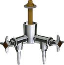 Chicago Faucets LGF3-A11D-20 Nitrogen Laboratory Fine-Control Needle Valve, Overhead