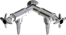 Chicago Faucets LGF3-A11F-60 Helium Laboratory Fine-Control Needle Valve, Wall-Mount