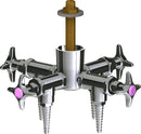 Chicago Faucets LGF3-A11G-40 Carbon Dioxide Laboratory Fine-Control Needle Valve, Overhead