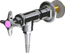 Chicago Faucets LGF3-A11G-55 Carbon Dioxide Laboratory Fine-Control Needle Valve, Wall-Mount