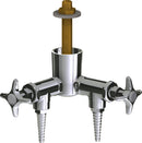 Chicago Faucets LGF3-A11H-20 Carbon Monoxide Laboratory Fine-Control Needle Valve, Overhead